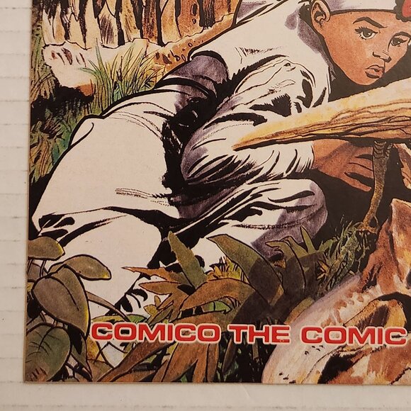 Jonny Quest #7 (1986) Comico Comics, Dan Spiegle, NM - Picture 12 of 14